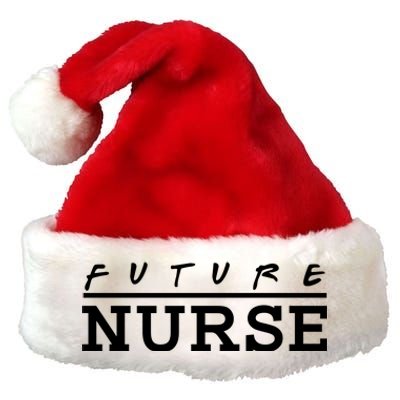 Future Nurse Premium Christmas Santa Hat