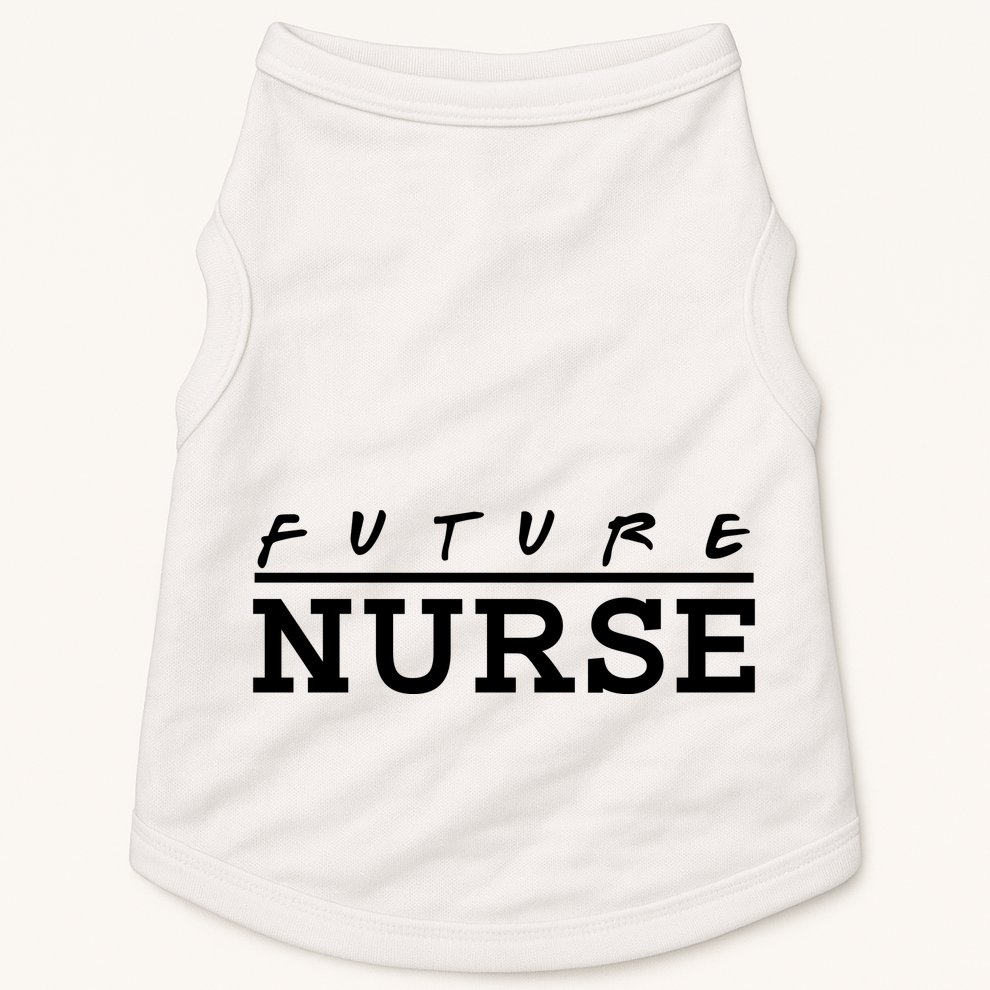 Future Nurse Doggie Tank