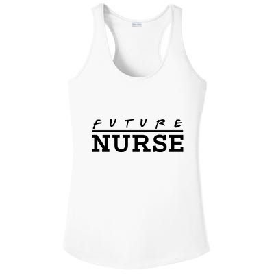 Future Nurse Ladies PosiCharge Competitor Racerback Tank