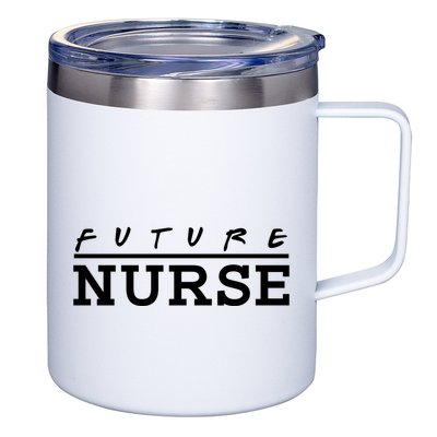 Future Nurse 12oz Stainless Steel Coffee Mug