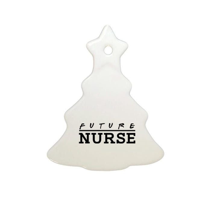 Future Nurse Ceramic Tree Ornament