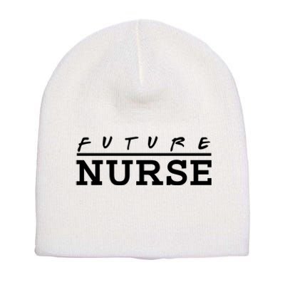 Future Nurse Short Acrylic Beanie