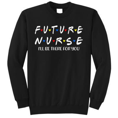 Future Nurse Funny Nursing Student Nurse School In Progress Sweatshirt