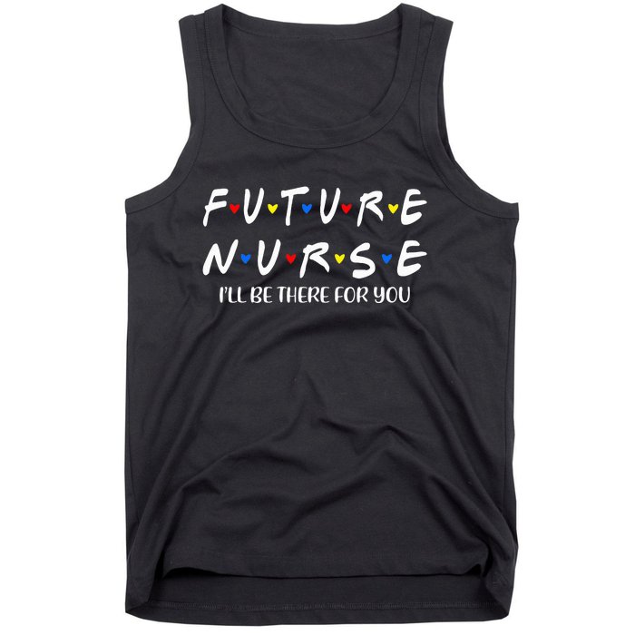 Future Nurse Funny Nursing Student Nurse School In Progress Tank Top