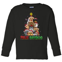 Feliz Navidog Feliz Navidad Christmas For Dog Lovers Toddler Long Sleeve Shirt