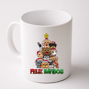 Feliz Navidog Feliz Navidad Christmas For Dog Lovers Coffee Mug