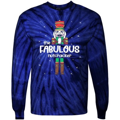 Fabulous Nutcracker Family Matching Funny Gift Pajama Tie-Dye Long Sleeve Shirt