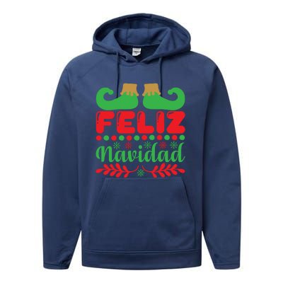 Feliz Navidad Performance Fleece Hoodie