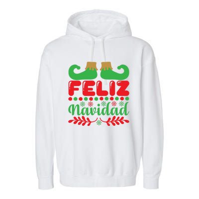 Feliz Navidad Garment-Dyed Fleece Hoodie