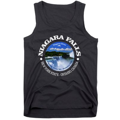 Funny Niagara Falls Niagara River New York State Canada Tank Top