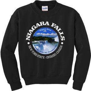 Funny Niagara Falls Niagara River New York State Canada Kids Sweatshirt