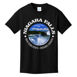 Funny Niagara Falls Niagara River New York State Canada Kids T-Shirt