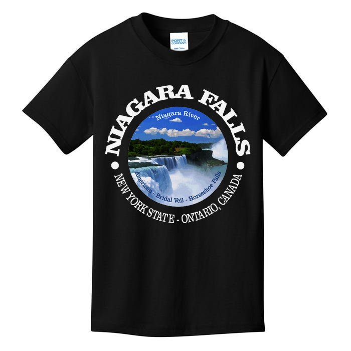 Funny Niagara Falls Niagara River New York State Canada Kids T-Shirt