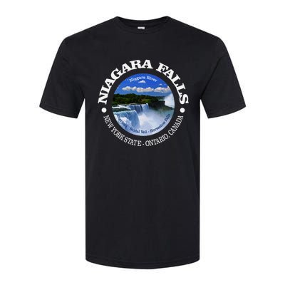 Funny Niagara Falls Niagara River New York State Canada Softstyle CVC T-Shirt