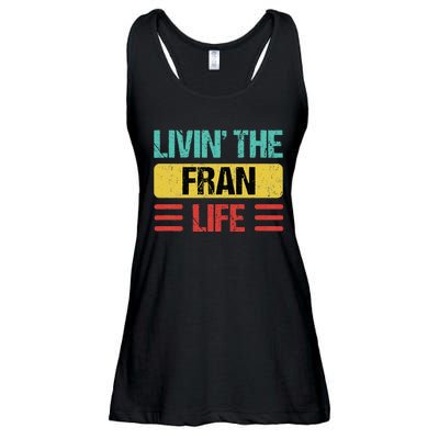 Fran Name Ladies Essential Flowy Tank