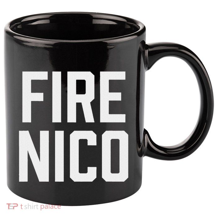 Fire Nico 11oz C Handle Ceramic Mug