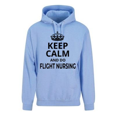 Flight Nurse / Funny Keep Calm And Do Flight Nursing! Cute Gift Unisex Surf Hoodie