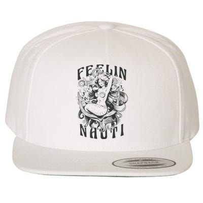 Feeling Nauti Wool Snapback Cap