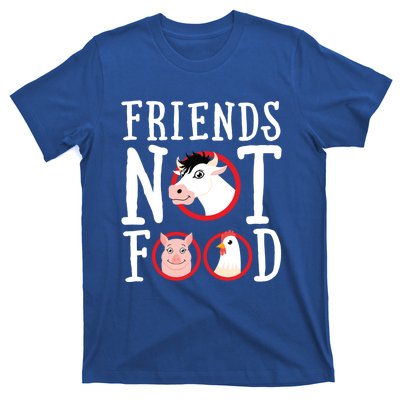 Friends Not Food Gift Vegan Animal Love Veganism Gift T-Shirt