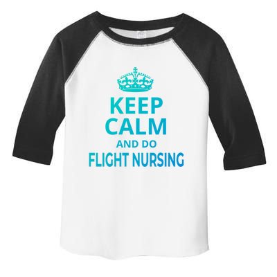 Flight Nurse / Funny Keep Calm And Do Flight Nursing! Cute Gift Toddler Fine Jersey T-Shirt