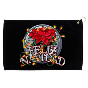 Feliz Navidad Grommeted Golf Towel