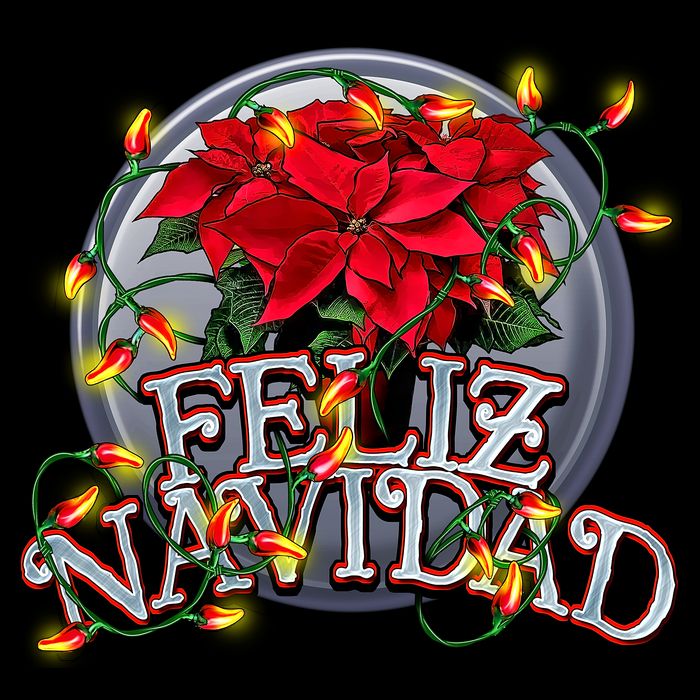 Feliz Navidad Cropped Pullover Crew