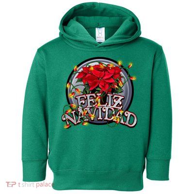 Feliz Navidad Toddler Hoodie