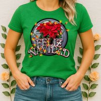 Feliz Navidad Womens T-Shirt