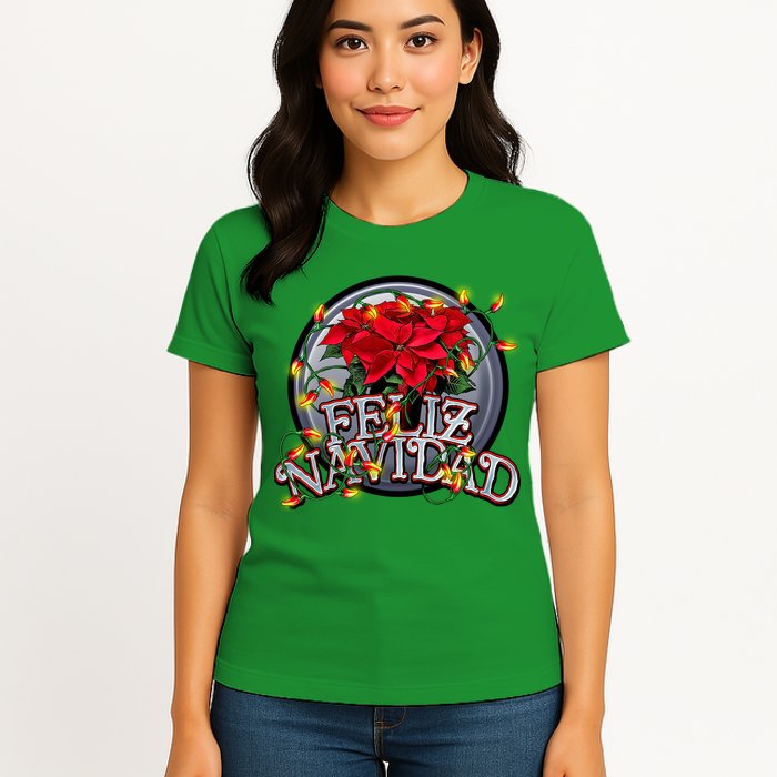 Feliz Navidad Womens T-Shirt