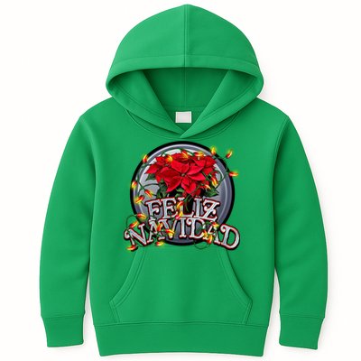 Feliz Navidad Kids Hoodie