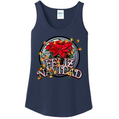 Feliz Navidad Ladies Essential Tank