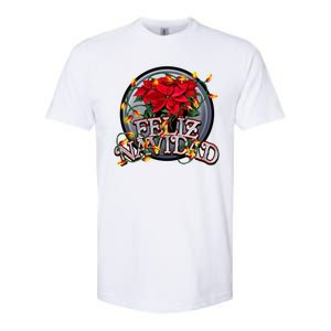 Feliz Navidad Softstyle CVC T-Shirt