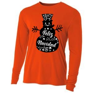 Feliz Navidad Cooling Performance Long Sleeve Crew