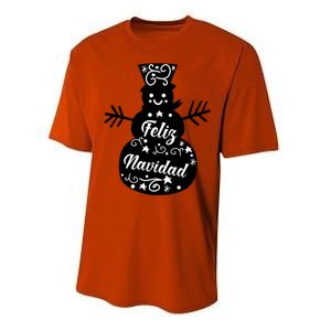 Feliz Navidad Performance Sprint T-Shirt