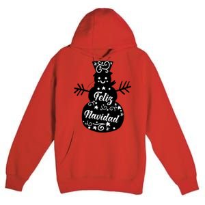 Feliz Navidad Premium Pullover Hoodie