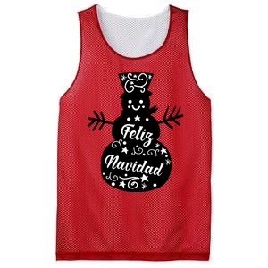 Feliz Navidad Mesh Reversible Basketball Jersey Tank