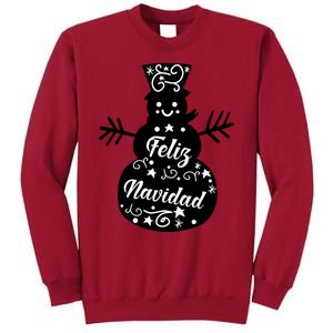 Feliz Navidad Tall Sweatshirt