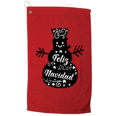 Feliz Navidad Platinum Collection Golf Towel