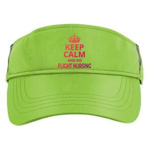 Flight Nurse / Funny Keep Calm And Do Flight Nursing! Cute Gift Adult Drive Performance Visor