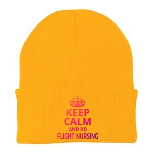 Flight Nurse / Funny Keep Calm And Do Flight Nursing! Cute Gift Knit Cap Winter Beanie