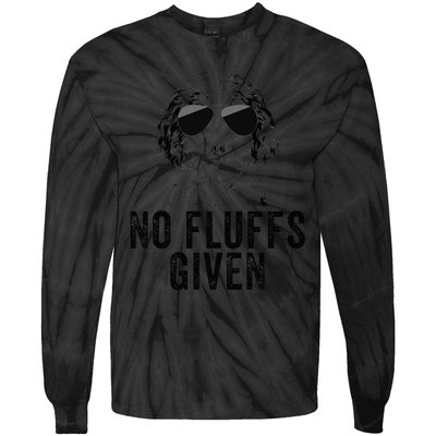 Funny No Fluffs Given Sheepadoodle Doodle Dog Mom Dad Tie-Dye Long Sleeve Shirt