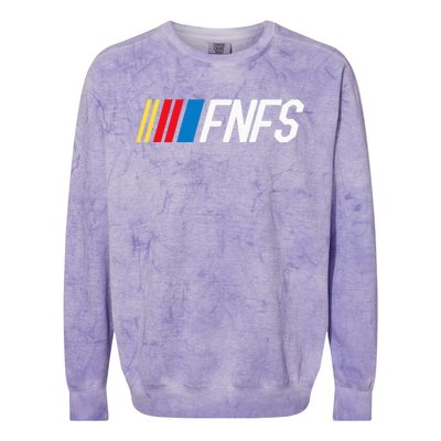 Fellas Need Fun Stories Fnfs Party Colorblast Crewneck Sweatshirt