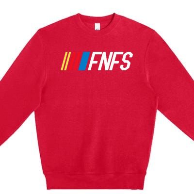 Fellas Need Fun Stories Fnfs Party Premium Crewneck Sweatshirt