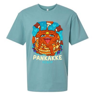 Funny Naughty Foodie Pun Kawaii Pankakke Japanese Pancake Sueded Cloud Jersey T-Shirt