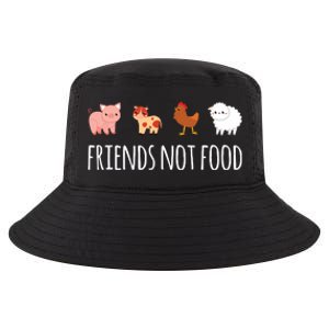 Friends Not Food Vegetarian Vegan Cool Comfort Performance Bucket Hat