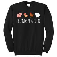 Friends Not Food Vegetarian Vegan Sweatshirt