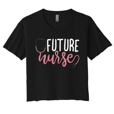 Future Nurse Women's Crop Top Tee