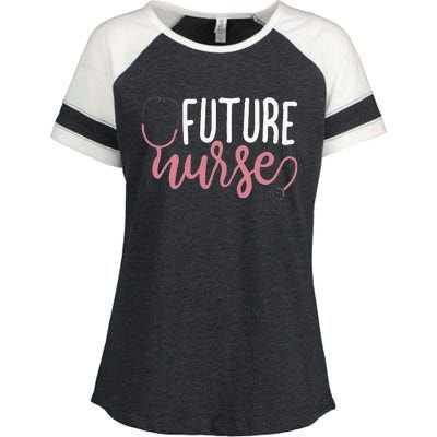 Future Nurse Enza Ladies Jersey Colorblock Tee