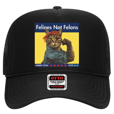 Felines Not Felons Childless Cat Lady Voting Kamala Harris Hat