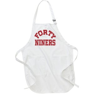 Forty Niners Full-Length Apron With Pockets